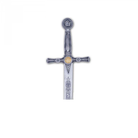 ESPADA CADETE MASONES PLATA